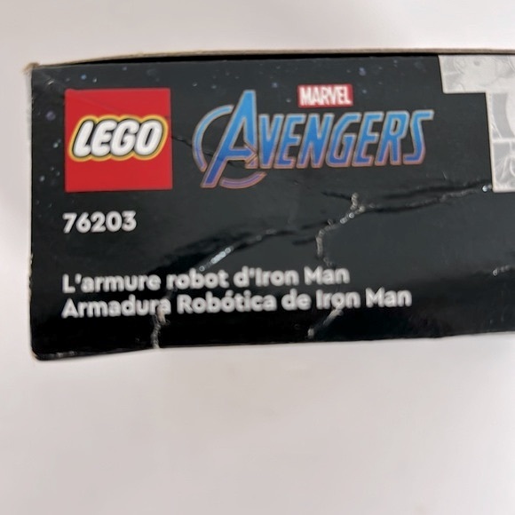 Lego Marvel Avengers 76203 Iron Man Mech Armor NWOT Factory Sealed Ages 7+ Toy - Picture 10 of 13